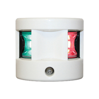 LED Bi-Colour Vertical Mount Light White Housing - FOS 12 Series