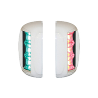 Lalizas LED Port and Starboard Light White Housing - FOS 20 Series