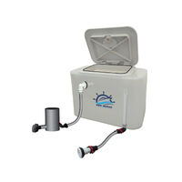 Essential Livewell Bait Tank Kit 40L White Hatch