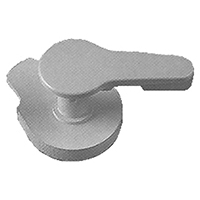 Complete Grey Recessed Hatch Handle Assembly