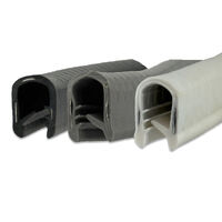 PVC Pinch Weld Edge Trim SS Insert 2.5-5.5mm x 50m/5m