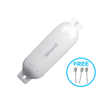 Sidewind R-Series Boat Fenders White