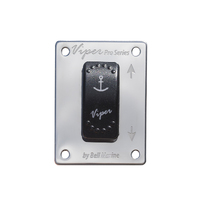 Viper Pro Switch Panel with LED Anchor (On)/Off/(On) Rocker Switch