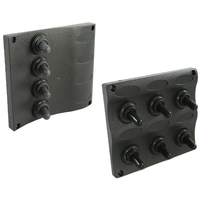 Water Resistant Wave Switch Panels with Fuse