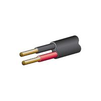 Twin Sheath Two Core Cable (Black)