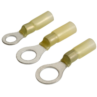 Narva Adhesive Heatshrink Ring Terminals Yellow 5-6mm