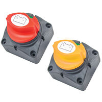 Single Battery Isolator Switch with Removable Knob