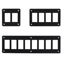 Rocker Switch Horizontal Mounting Panels Aluminium