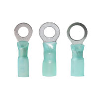 Adhesive Lined Heat Shrink Ring Terminals Blue suits 4mm Wire