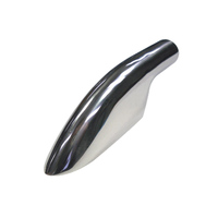 Rail Fitting End 316 Grade S/S 90deg