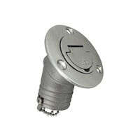 Keyless Deck Fill 45deg Stainless Steel FUEL