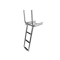 Ladder Under Platform Telescopic with Grab Handles