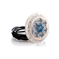 Bluefin LED Piranha P6 NITRO Single-Colour Underwater Boat Light Bronze Base