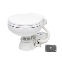 Electric Toilet Standard Flush Space Saver Bowl 12V or 24V