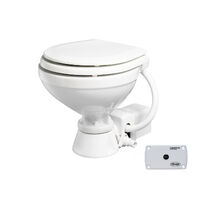Electric Toilet Standard Flush Compact Bowl 12V or 24V