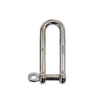 Long D Shackle 316 Grade Stainless Steel