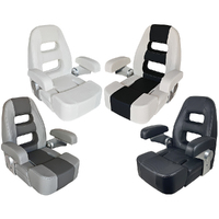 HM58 Flip Up Helm Master Boat Seat