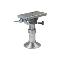 Pedestal Gas Adjustable with Slide Top and 9" Base