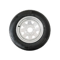 Galvanised Steel Wheel Rim & Tyre