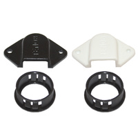 Cable Outlet Covers White or Black
