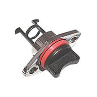 Chrome Plated Brass Drain Plug with Plastic Course Thread Bung