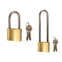Padlock - Brass with Stainless Steel Shackle