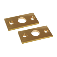 Rowlocks Brass Plates