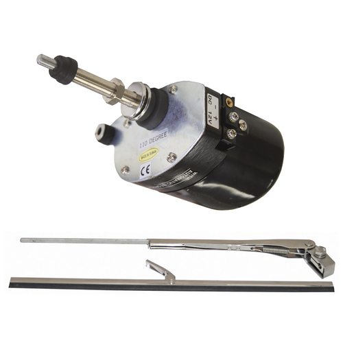 Windshield Wiper Kit with Motor Switch 12v Boat Accessories