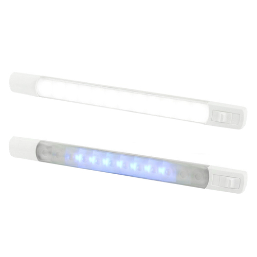 Hella Marine LED Strip Light with Switch WhiteBlue