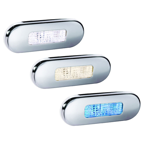 Hella Marine LED Step Lamp Stainless Steel Rim